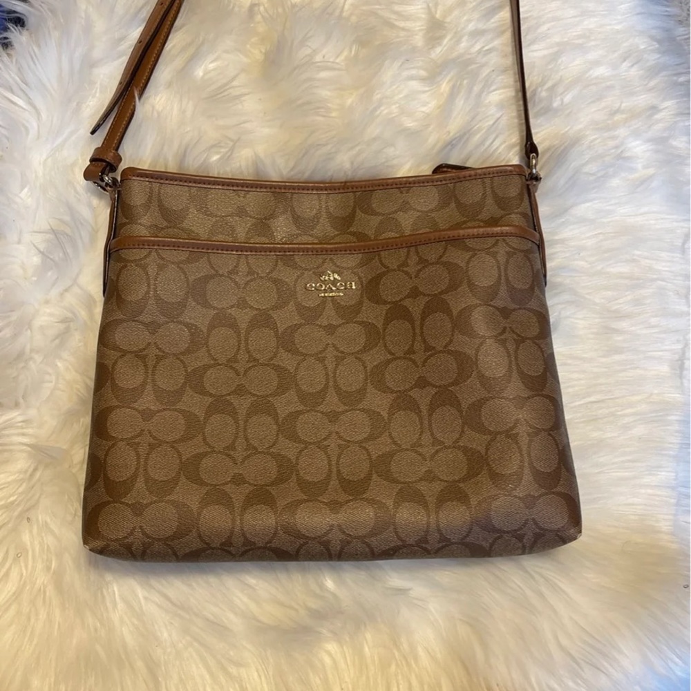 Coach file crossbody bag
